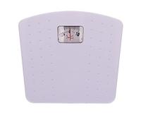 Jata 70 - Báscula de Baño Mecánica, Gran Tamaño, Base de gran resistencia, Números extra grandes, Control manual de ajuste, Antideslizante, Blanco