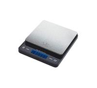 JATA Mod. 773 Mesa Rectángulo Báscula electrónica de cocina Negro, Plata