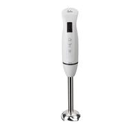 Jata BT126 - Batidora de Mano 400 W, 15000 RPM, Pie de Acero Inoxidable Desmontable, Cuchilla Inox Resistente, Diseño Ergonómico, Pulsador de Funcionamiento