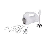 Jata BT575 Batidora Mezcladora 400 W, 5 Accesorios 2 Espirales para Amasar 2 Varillas para Mezclar y Brazo Batidor, 5 Velocidades, Función Turbo