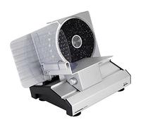 Jata CF1053 Cortafiambres Eléctrico Metálico, Disco Recubrimiento Stonite Extraíble, 190 mm de Diámetro, Regulador de Grosor 0 a 22 mm, Facil Limpieza, Seguridad antiuso, 200 W