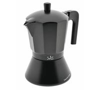Jata CFI Cafetera Italiana 6 Tazas Negra
