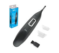 Jata CN15B Perfilador Cortapelos Especial para Nariz Orejas y Cejas Protección al Agua Incluye Accesorios, negro
