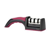 Jata HACC4541 - Afilador de Cuchillos Profesional, Apto para todos los tamaños, 3 procesos de afilado, Mango y base antideslizante, Manejo sencillo y cómodo, Afilado efectivo