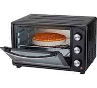 JATA HN921 - Horno Eléctrico de Sobremesa 21 L con Grill, 1.380 W, Termostato Regulable, Temporizador 60 Min, Bandeja y Parrilla, Asa y Bandeja Extraíble para Limpieza
