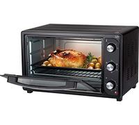 JATA HN936 - Horno Eléctrico de Sobremesa 36 L, 1500 W, Convección, Grill y Horno, Termostato Regulable, Temporizador 60 Min, Luz Interior, Bandeja y Parrilla Extraíbles