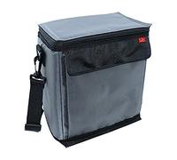 Jata Hogar Bolsa Nevera Porta Alimentos con Gel Refrigerante Integrado, Tela, Gris, 25x14x26 cm (Mod. 927)