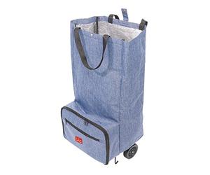 Jata Hogar Carro compra térmico 2 ruedas 30L azul 994, 32x27x70 cm