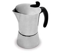 Jata Hogar CAX4 CAFETERA Italiana INDUCCION INOX, Gris, Pequeño