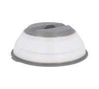 Jata Hogar HACC4530 - Tapa para Microondas 26 cm Plegable 3 en 1 - Tapa Antisalpicaduras, Escurridor de Verduras y Vaporera, Libre de BPA, Resistente hasta 100ºC