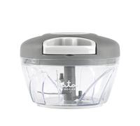 JATA HOGAR HMAQ4557 - Picadora Manual con Cuerda 400 ml, Trituradora de Verduras sin Electricidad, Cuchilla Acero Inoxidable 3 Alturas, Sin BPA, Compacta y Portátil