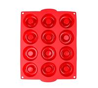 Jata HOGAR HMOL5213 - Molde de Silicona antiadherente para cocina y repostería. Exclusivo del Chef Bosquet. 12 cavidades. Apto para horno, congelador, microondas y lavavajillas