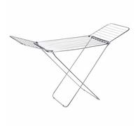 JATA HOGAR HTEN2375 - Tendedero Extensible Plegable con Alas. Superficie de Tendido de 20 M. De Aluminio. Bloqueo de Alas. Plegable y Antideslizante. para Interior y Exterior. 55 x 130 x 3,5 cm