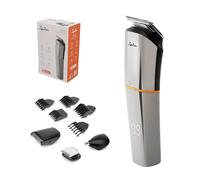 JATA JBCP3305 - Cortapelos y Depiladora Corporal 9 en 1 Recargable USB, Barbero Multifunción IPX6, Afeitadora Corporal, Nariz y Orejas, Uso en Seco y Húmedo