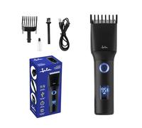 JATA JBCP3700 - Maquina de Cortar Pelo Hombre con 1 guía de corte y 7 posiciones (de 3 a 21 mm) Cuchillas de acero inoxidable y cerámicas. Funciona con batería y con cable.