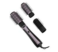 JATA JBSC2255 - Cepillo Secador Pelo Giratorio 1200 W con 3 cabezales | Cepillo alisador y cepillos redondos 40 mm y 49 mm | Giratorio con doble sentido | 2 temperaturas + aire frío | Secado rápido