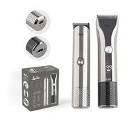 Jata, JBSE2102 - Set de cortapelos y rasuradora-perfilador de Gran precisión. con Diferentes guías de Corte. Autonomía de 90 Minutos. Cuchillas de Acero Inoxidable. Incluye Accesorios