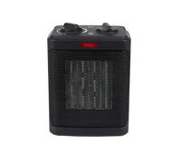 JATA JCTC1920 - Calefactor Ceramico bajo consumo con 2 potencias de calor (750-1500 W) y ventilador. Muy rápido. Gran rendimiento. Máxima seguridad