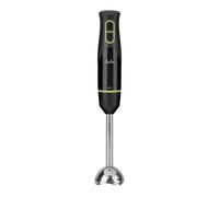 JATA JEBT0126 - Batidora de Mano 600 W | Cuchillas y Pie de Acero Inoxidable | 2 Velocidades y Función TURBO | Fácil limpieza | Diseño compacto y resistente