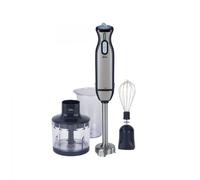 Jata BT199 Batidora de Mano 1000 W, Accesorios incluidos, Incluye Vaso Medidor 600 ml, Doble Cuchilla de Titanium, Regulador electrónico de velocidad, Pie de acero Inoxidable desmontable