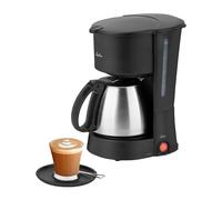 JATA JECA5503 - Cafetera de Goteo 2-8 Tazas con Jarra Inoxidable 650 ml, Filtro Permanente Lavable, Sistema Antigoteo, Depósito de Agua Graduado, Desconexión Automática, 650 W