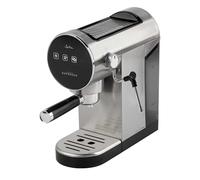 JATA JECA5505 - Cafetera Espresso 20 Bar 1360 W con Pantalla Táctil, Vaporizador de Leche, 1 y 2 Tazas, Depósito 0,9 L, Calienta Tazas, Desconexión Automática