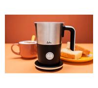 JATA JECL1900 - Espumador de Leche Eléctrico Automático, Calentador de Leche para Espuma Fría y Caliente. Para Café, Cappuccino, Macchiatos, Leche Caliente. 150 ml. 550 W