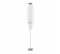 JATA JEES1111 - Espumador de Leche Eléctrico con Soporte, Batidor de Acero Inoxidable, Espumador para Cappuccino, Café Latte, Matcha y Batidos de Proteína, Funciona con Pilas