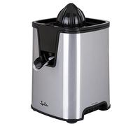 Jata JEEX1046 Exprimidor Naranjas Eléctrico Brazo, 350 W, Doble cono, Cuerpo Acero Inox, Desmontable, Tapa cierre antigoteo, Base antideslizante, Extracción continua, Filtro con regulador de pulpa