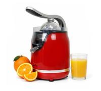 Jata JEEX1059 Exprimidor de Naranjas Eléctrico de Brazo, 160 W, Doble cono, Desmontable, Tapa cierre antigoteo, Base antideslizante, Extracción continua, Silencioso