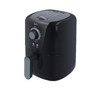 JATA JEFR1221 - Freidora sin aceite con cestillo de 1,5 l. Temperatura de 80 a 200º. Cestillo antiadherente y apto para lavavajillas. Temporizador de 30 minutos. Diseño compacto