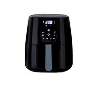 JATA JEFR1225 - Freidora de Aire 5L sin Aceite 1300W, Air Fryer con Pantalla LED, 8 Programas, 200ºC, Temporizador, Cestillo Antiadherente Apto Lavavajillas