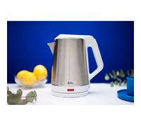 JATA - JEHA1723 tetera eléctrica 2 L 1500 W Acero inoxidable, Blanco