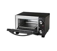 Horno eléctrico Jata JEHN0910 10 litros Negro Grill temporizador puerta doble cristal