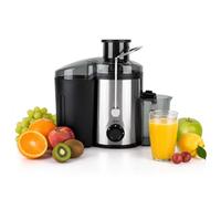 JATA JELI1580 - Licuadora para Verduras y Frutas. Licuadora de Acero Inoxidable. 2 velocidades + Pulse. 13000 rpm. Filtro Acero Inoxidable. Boca Ancha: 7 cm. Jarra 450 ml. Depósito: 1500 ml