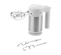 JATA JEMA1240 - Batidora Amasadora de Varillas 400W, 5 Velocidades + Turbo, Mezcladora Eléctrica con Varillas y Ganchos para Amasar, Motor de Cobre