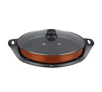 Jata JEPE1639 - Paellera Electrica Antiadherente de 38 cm de diámetro y 5 cm de profundidad. Calor uniforme por toda la superficie. 2000 W