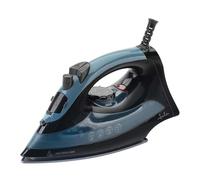 JATA JEPL1120 - Plancha de Vapor 2200 W con Suela Cerámica, Golpe de Vapor 60 g/min, Vapor Vertical, Antical, Spray, Termostato Regulable y Cable 360º