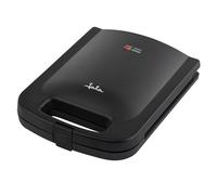 JATA JESW1551 - Sandwichera Antiadherente para 4 Sandwiches XXL. Sellado Perfecto. Tostado Rápido y Uniforme. Fácil Limpieza. Almacenaje Vertical. 1400 W