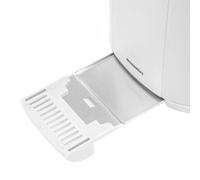 Tostadora Jata 1400W 7 Niveles 2 Ranuras Blanco Función Descongelar y Mantener Caliente