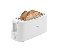 Tostadora Jata 1400W 7 Niveles 2 Ranuras Blanco Función Descongelar y Mantener Caliente