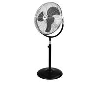 Jata JVVP3055 Circulador de pie industrial con 3 aspas metálicas. Gran ventilación. Caudal de aire: 5688 m3/h. 3 velocidades. Cabezal orientable e inclinable