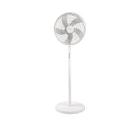 JATA JVVP3060 - Ventilador de Pie Oscilante. 3 Niveles de Ventilación. 5 Aspas. Caudal de aire: 2646 m3/h. Rejilla protectora. Cabezal Inclinable. 50 W. Solo 65 dB