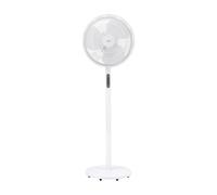 JATA JVVP3062 - Ventilador de Pie. Ventilador Oscilante con Mando. 50 W. 3 Aspas de 40 cm de diámetro. 3 Velocidades. Altura Ajustable hasta 125 cm. 2663,4 m3/h. 51 dB. Silencioso. Cabezal Inclinable