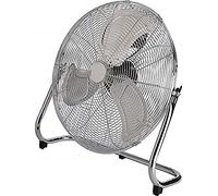 Jata JVVS3014 Ventilador de aire industrial con 3 aspas metálicas. Gran ventilación. Caudal de aire: 7900 m3/h. Cabezal orientable. 3 velocidades. Rejilla frontal extraíble