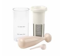 JATA MILKER JELV2300 - Máquina para Hacer Leche Vegetal Casera. Leche avena, soja, arroz, almendras. Máxima emulsión. 1 Litro en 1 minuto.Con 5 recetas. NO incluye batidora