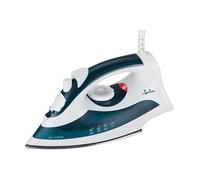 Plancha Jata PL120 Vapor Vertical Suela Acero Inoxidable 2200W Blanco Azul