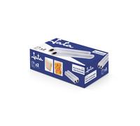 Jata R28x6 Bolsas de Envasado al vacío, Sin BPA, 2 rollos de bolsas de envasado al vacío (28 cm × 6 m), Para envasadora al vacío y selladora de alimentos Jata