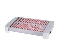 Jata TT5016 - Tostadora Pan Horizontal XXL (35 x 25 cm) con 5 barras de cuarzo. Mueble y parrilla de acero inoxidable. 3 potencias de calor. Bandeja recogemigas extraíble. 1000 W