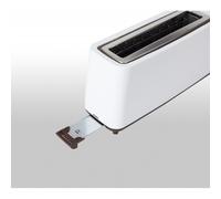 JATA TT579 - Tostadora de boca ancha (40 mm) para todo tipo de pan. Centrado automático del pan. Selector electrónico de tostado. 6 posiciones. Función de descongelación y mantenimiento del calor